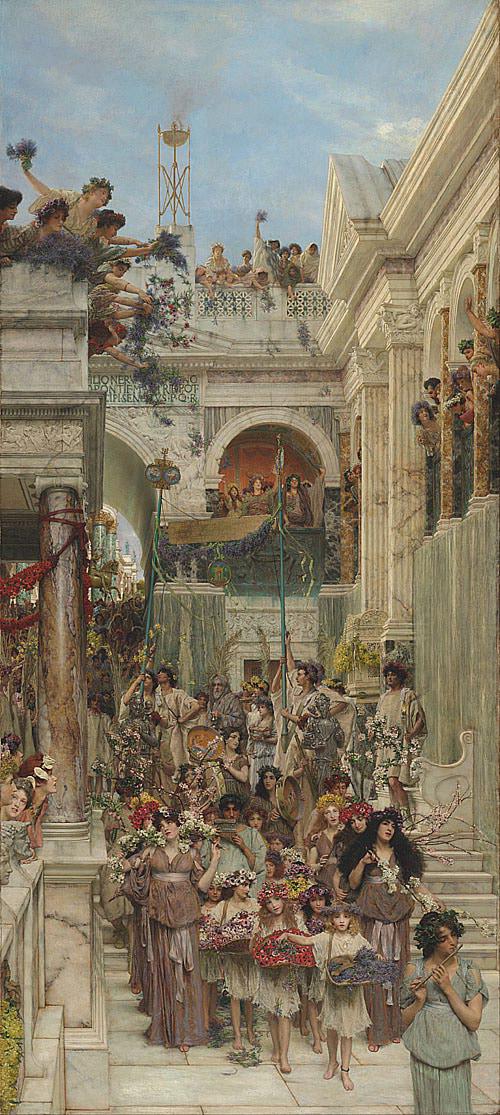 Spring - Sir Lawrence Alma Tadema