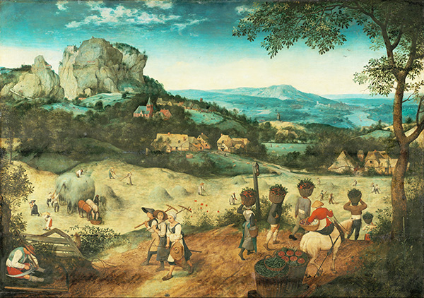 Haymaking - Pieter Bruegel the Elder