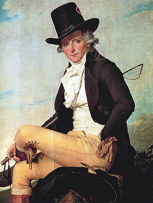 Portrait of Pierre Seriziat - Jacques Louis David
