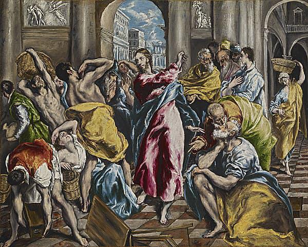 The Purification of the Temple - El Greco