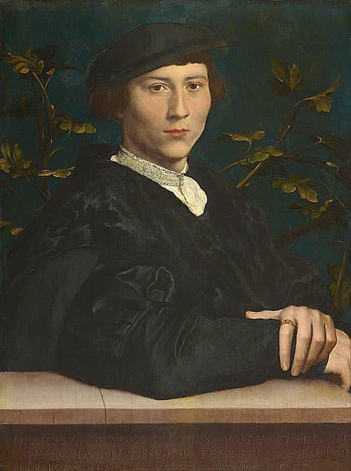 Portrait of Derich Born - Hans Holbein der Jungere