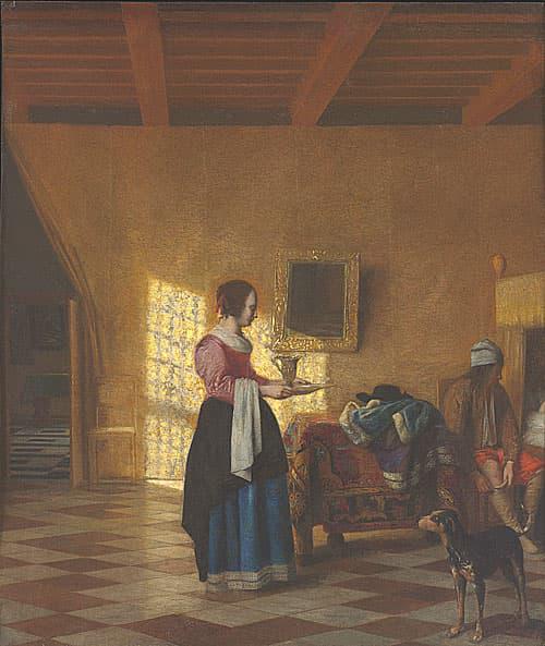The Maidservant - Pieter de Hooch