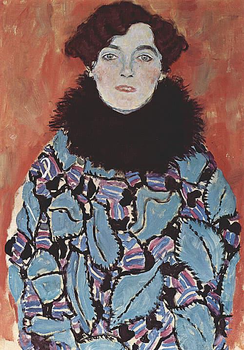 Portrait of Johanna Staude - Gustav Klimt