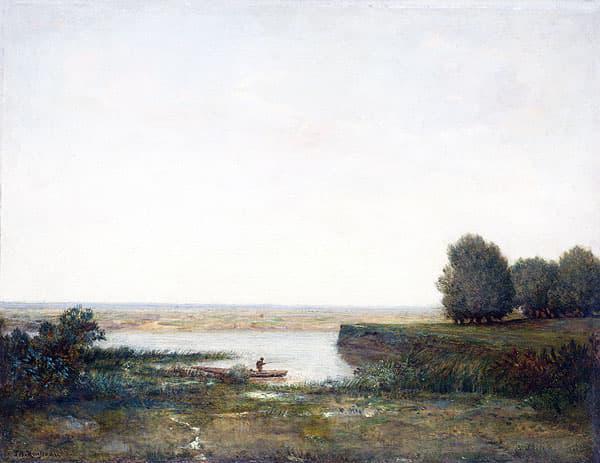 River Scene - Theodore Rousseau